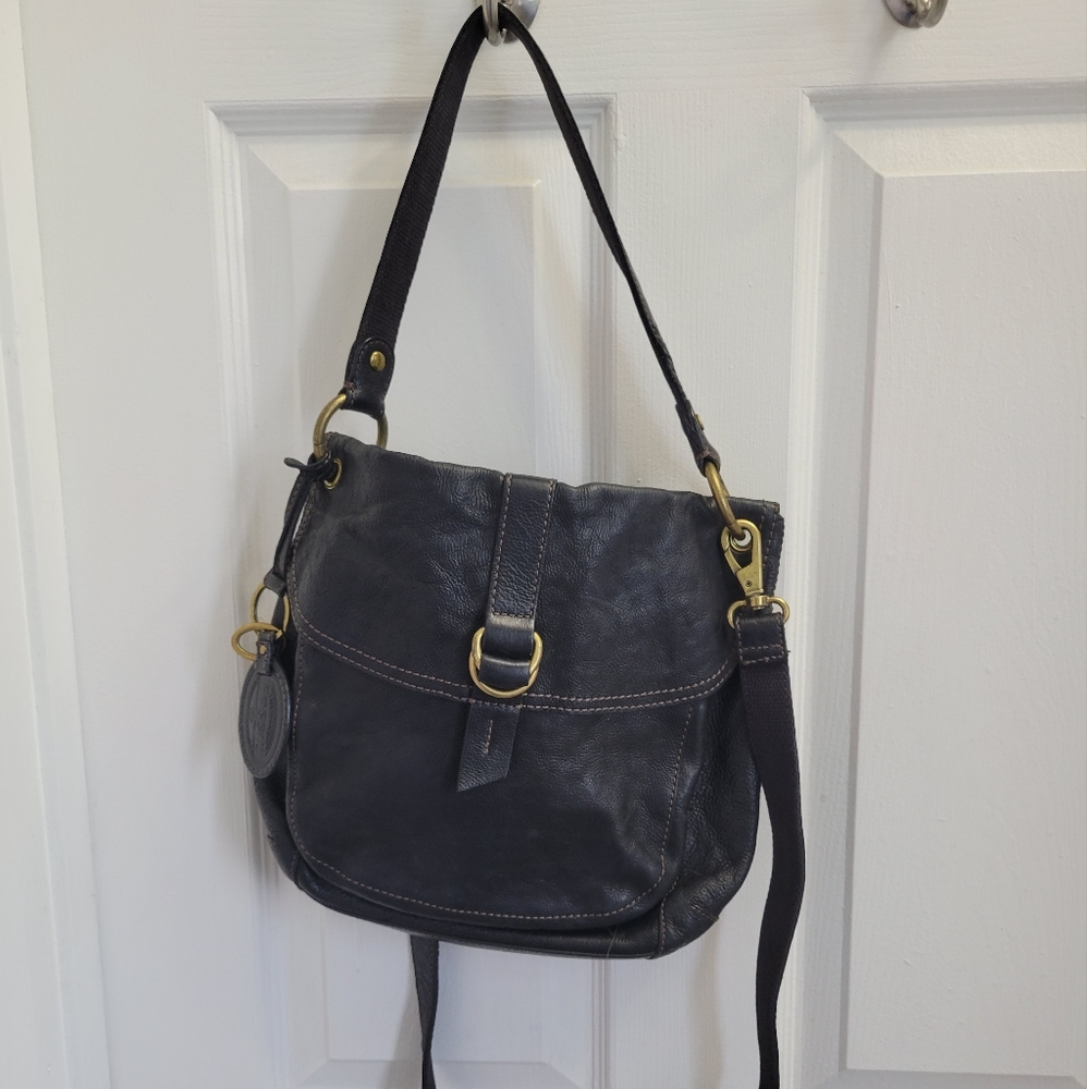 Fossil Black Crossbody Purse Handbag